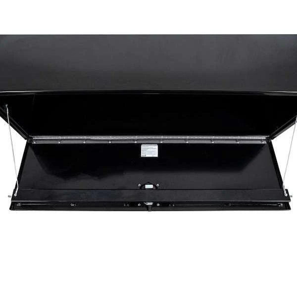 18X18X60 INCH BLACK STEEL UNDERBODY TRUCK BOX WITH 3POINT LATCH