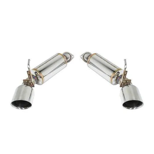 Remark 09-19 Nissan 370z Axle Back Exhaust w/Burnt Stainless Single Wall Tip