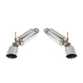 Remark 09-19 Nissan 370z Axle Back Exhaust w/Burnt Stainless Single Wall Tip
