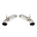 Remark 09-19 Nissan 370z Axle Back Exhaust w/Burnt Stainless Single Wall Tip