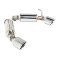 Remark 09-19 Nissan 370z Axle Back Exhaust w/Burnt Stainless Single Wall Tip