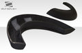 2003-2009 Mercedes CLK W209 Duraflex Black Series Look Wide Body Rear Fender Flares - 2 Piece