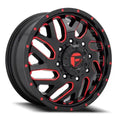 ~(44 lbs. 23X23X11)~ TRITON 20x8.25 8x200.00 GLOSS BLACK RED TINTED CLEAR (105 mm)