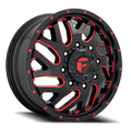 Fuel Wheels black auto part