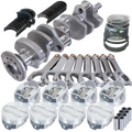 Eagle Chevy 350 3.750in Crank 6.000in H-Beam -18cc 4.040in Pistons Rotating Assembly