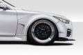 2014-2023 Infiniti Q50 Duraflex Redline Wide Body Front Fender Flares ( 40mm) - 4 Piece