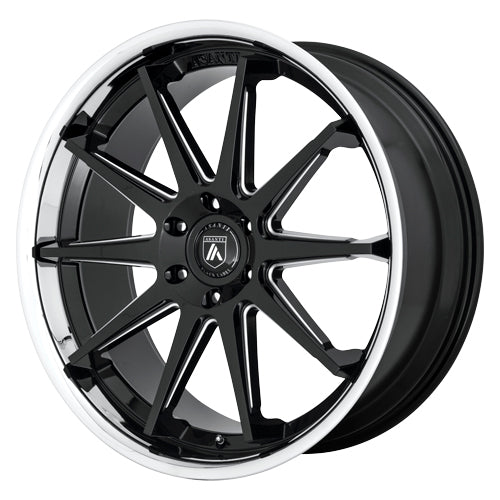 ABL29 22X10 6X135 G-BLK MILL CHR LP