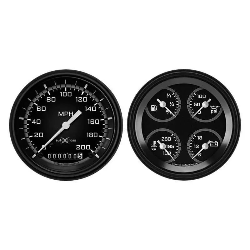 AUTO CROSS GREY 3IN SPEEDO/QUAD SET-GM