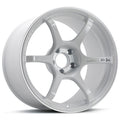Advan RG-4 17x9.5 / +35 Offset / 5x114.3 / 73mm Bore / Racing White Metallic and Ring