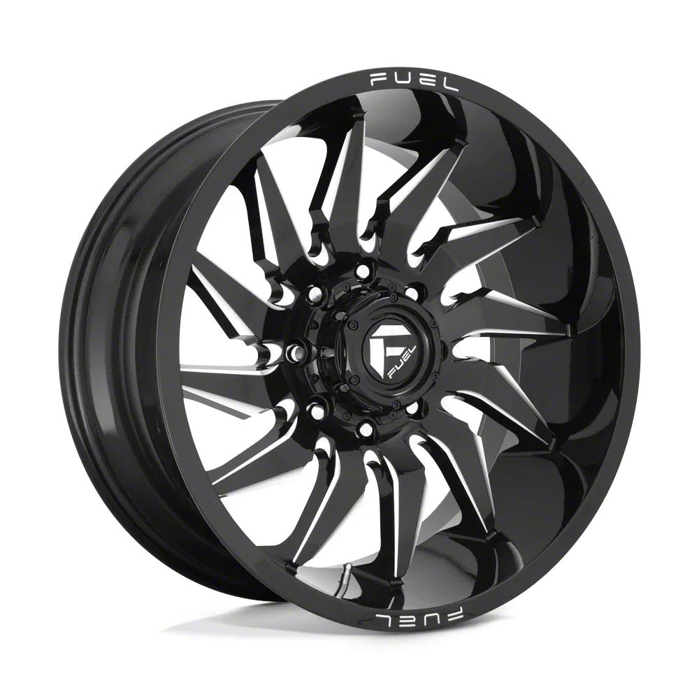D744 24X12 5X5.0 GL-BLK-MIL -44MM