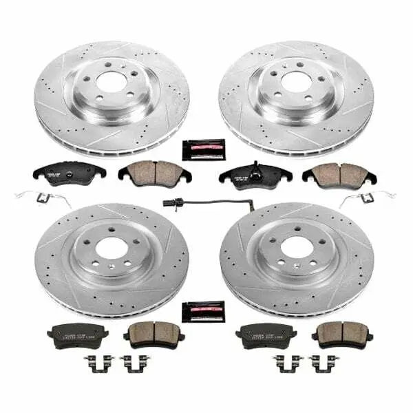 Power Stop 2011 Audi S4 Front & Rear Z23 Evolution Sport Brake Kit