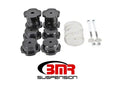 BMR 16-17 6th Gen Camaro Rear Cradle Bushing Kit (Delrin) - Black