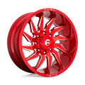 D745 22X12 6X5.5 GL-RED-MIL -44MM
