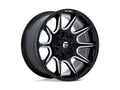 D880 22X10 8X170 G-BLK MILL 10MM