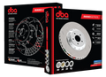 DBA 14-20 Audi A6 Quattro (w/345mm Front Rotor) Front 5000 Series Slotted Rotor w/Silver Hat
