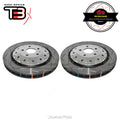 DBA 07-11 Audi S6 Front 5000 Series Slotted Rotor w/ Silver Hat