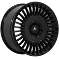 AB40 22X9 5X112/120 G-BLK 27MM
