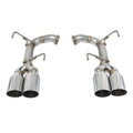 Remark Subaru WRX STi VA Axle Back Exhaust w/ Stainless Single Wall Tip - 4 Inch Version