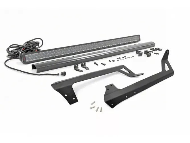 LED Light Kit | Windshield | 50" Spectrum Dual Row | Jeep Wrangler JK/Wrangler Unlimited (07-18)