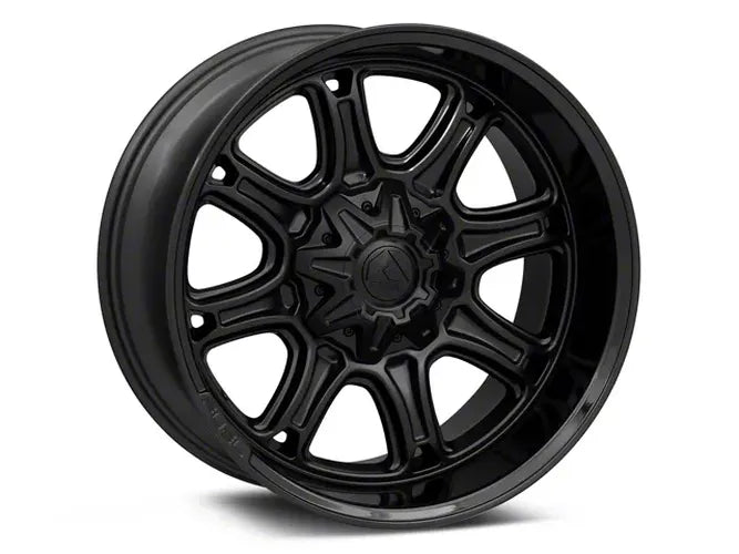 D853 22X10 6X4.5/5.5 M-BLK G-BLK-LP -18MM