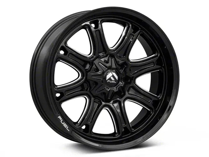 D853 22X10 6X135/5.5 G-BLK MILL -18MM