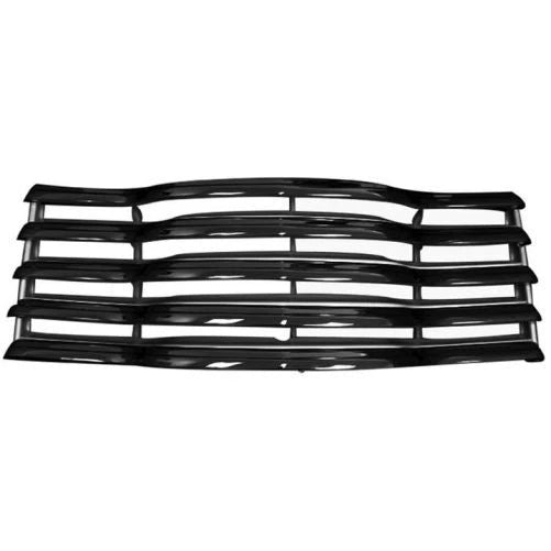 GRILL; PAINTED BLK; ASSY; W/ REAR BRACKET; CHEVROLET PICKUP 4753