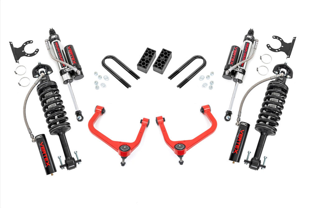 3.5 Inch Lift Kit | Vertex | Rear Mono Leaf | Chevy Silverado 1500 (22-24)