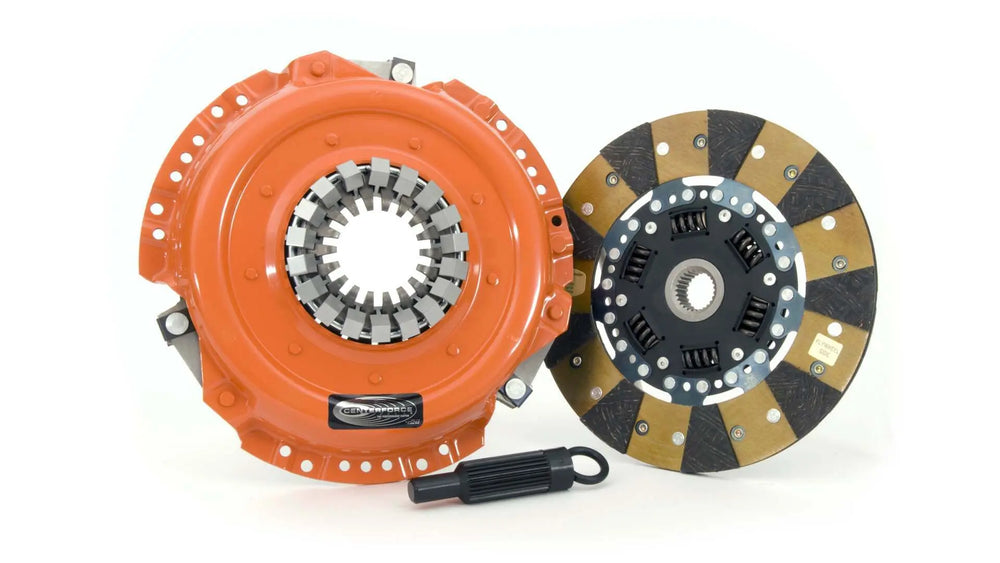 DUAL FRICTION CLUTCH PRESSURE PLATE AND DISC SET