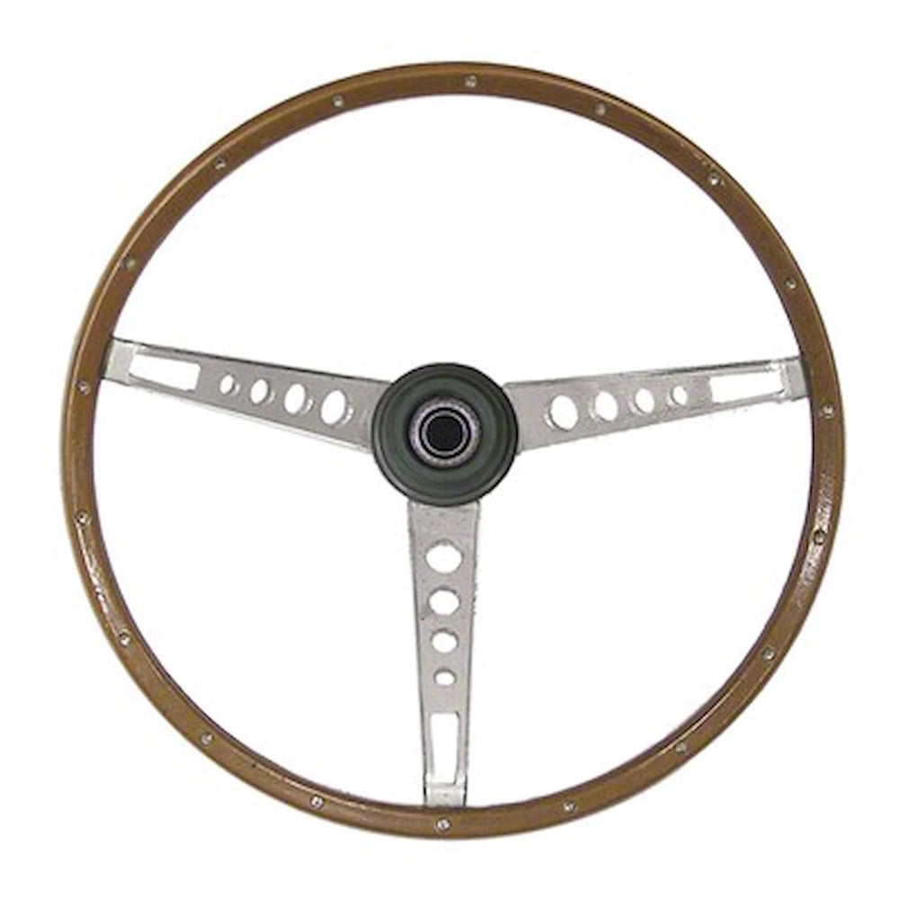 STEERING WHEEL ASSEMBLY; WOODGRAIN;