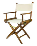 DIRECTOR'S CHAIR WITH NATURAL SEAT