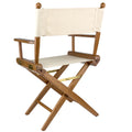 DIRECTOR'S CHAIR WITH NATURAL SEAT