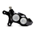 Performance Machine 08-23 FL,18-24 M8 Softail,06-17 VRod 137x4B Rce Series Monobloc Caliper Left BLK