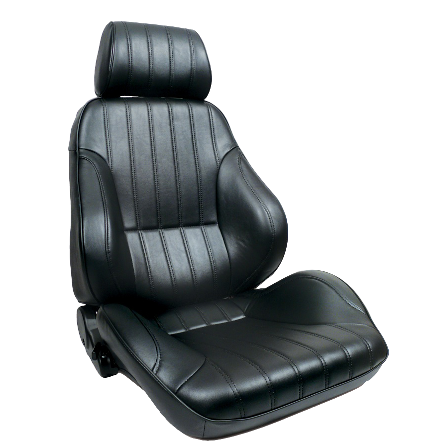 ELITE RECLINER BLACK VELOUR LEFT