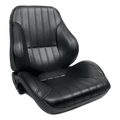 ELITE RECLINER BLACK VELOUR LEFT