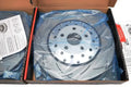 DBA 2014+ Audi RS Q3 5000 Fully Assembled 2-Piece Clear Anodized Rotor Hat T3 Slotted KP Front