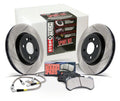 Sport Axle Pack; Drilled; Front w/BL