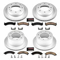 Power Stop 03-08 Chevrolet Express 3500 Front & Rear Z17 Evolution Geomet Coated Brake Kit