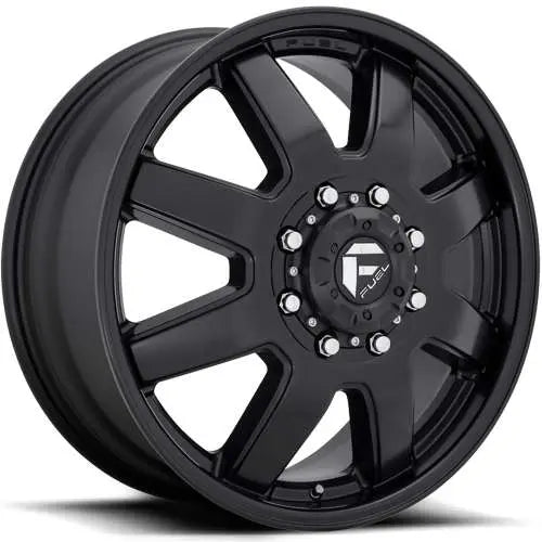 Fuel Wheels black auto part