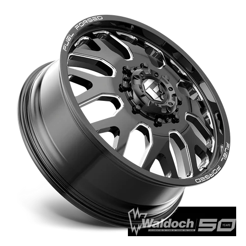 D19 22X8.25 8X6.5 GL-BLK-MIL 105MM