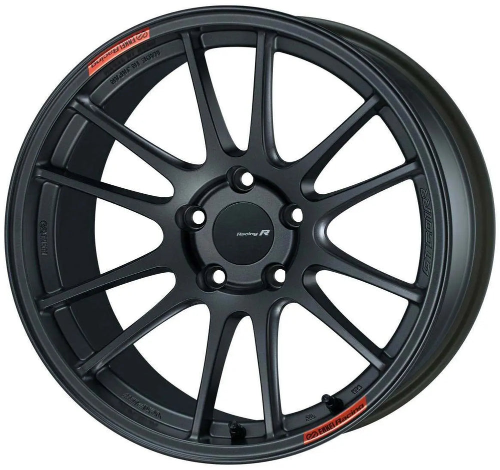 Enkei GTC01RR 18x9.5 5x120 35mm Offset Matte Gunmetallic Wheel *Special Order*