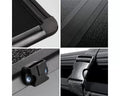PICKUP 6 FOOT SHORT BED HARD QUAD FOLD TONNEAU COVER - FLEETSIDE ONLY