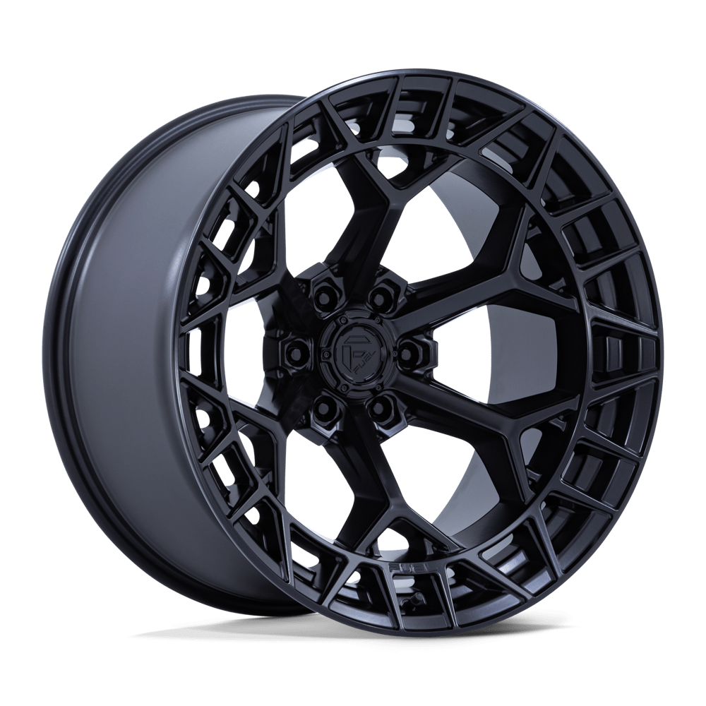 Fuel Wheels black auto part