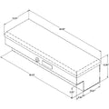 13X16X47 INCH DIAMOND TREAD ALUMINUM LOSIDER TRUCK BOX