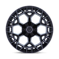 D873 22X12 6X135 GGLOSS BLACK BRUSHED FACE DARK TINT 44MM