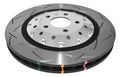 DBA 13-16 Audi RS5 (w/ Scalloped Edge Iron Rotors) Rear 5000 Series Slotted Rotor w/Silver Hat