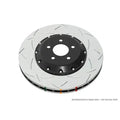 DBA 13-16 Audi RS5 (w/ Scalloped Edge Iron Rotors) Rear 5000 Series Slotted Rotor w/Silver Hat