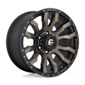Fuel Wheels black auto part