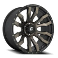 ~(55 lbs. 25X25X15)~ BLITZ 22x12 6x135.00 MATTE BLACK DOUBLE DARK TINT (-44 mm)