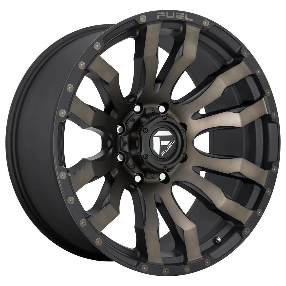 Fuel Wheels black auto part
