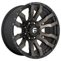 Fuel Wheels black auto part